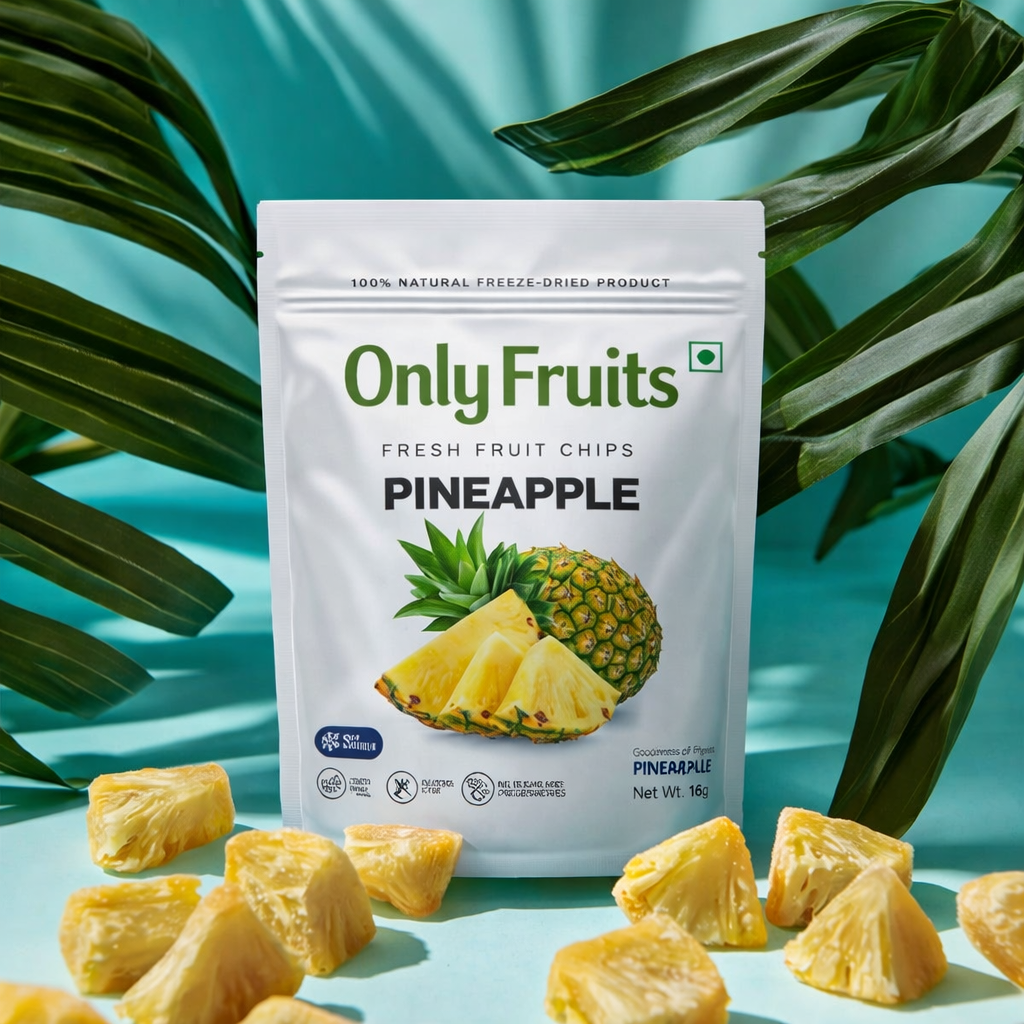 Only Fruits Freeze Dried Pineapple